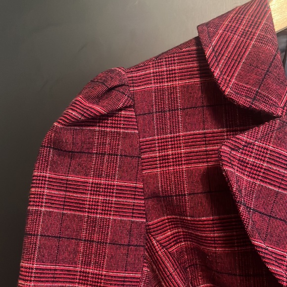 GO International x Target Plaid Shrunken Blazer - Picture 4 of 7